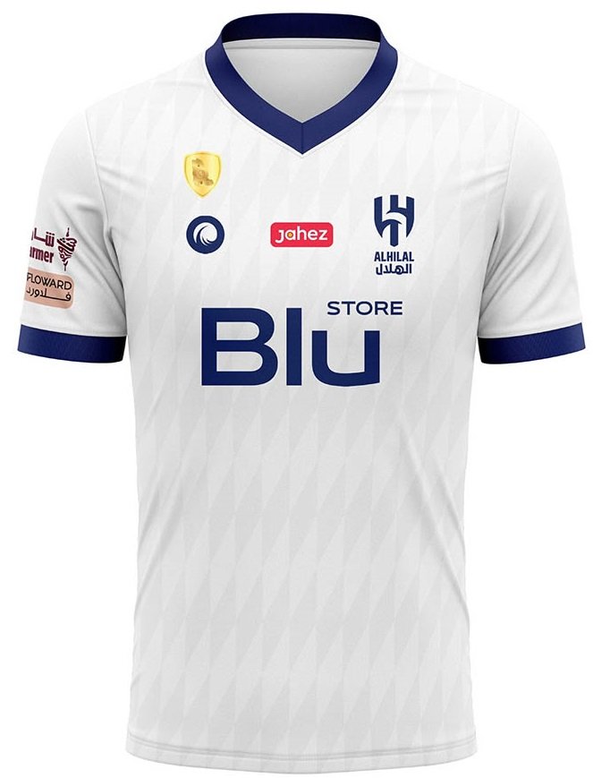 Camisa II Al Hilal 2022 2023 Mouj oficial 